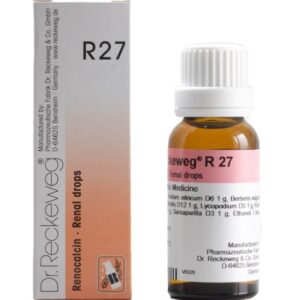 Reckeweg R27 Renal Calculi Drops Kidney Drops