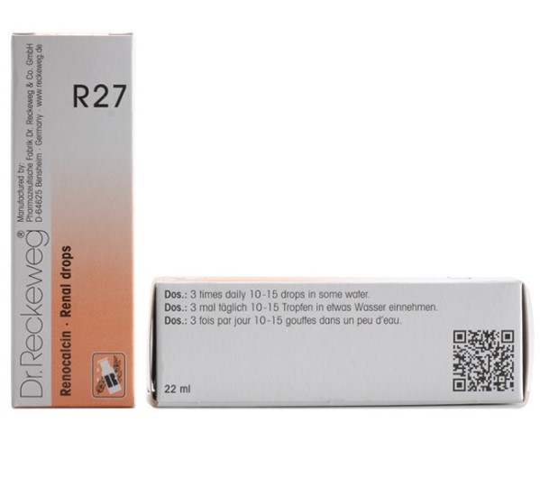 Reckeweg R27 kidney stone drops