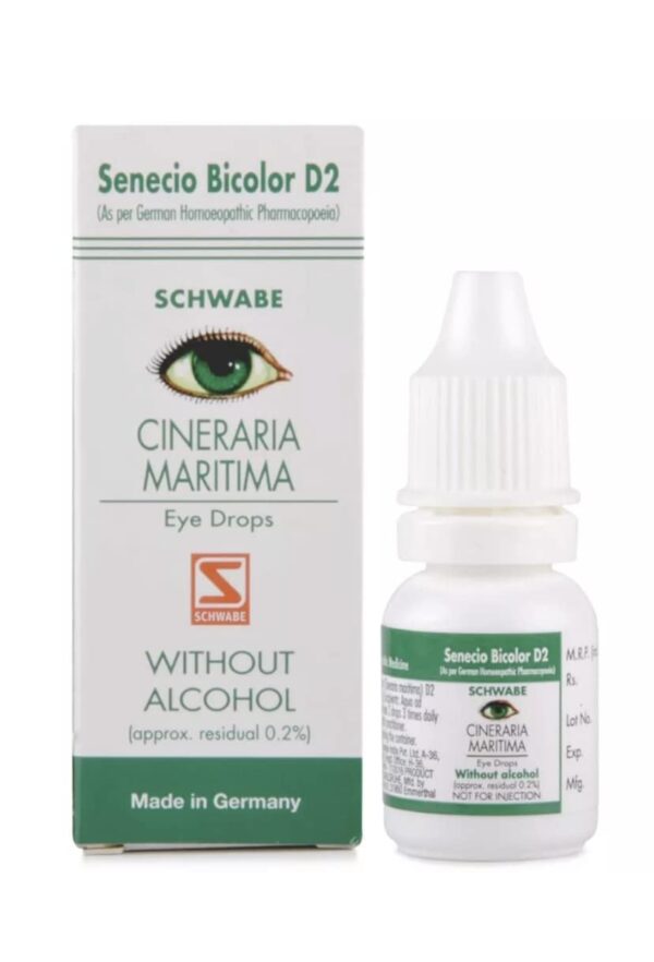 cineraria maritima without alcohol eye drops