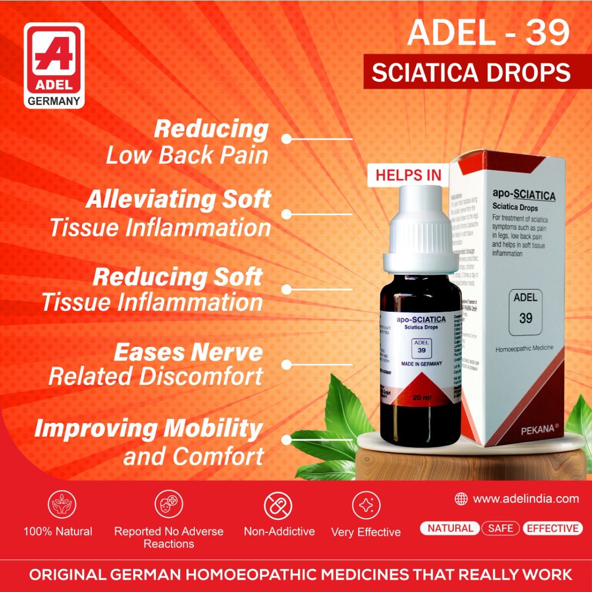 ADEL 39 Sciatica Drops