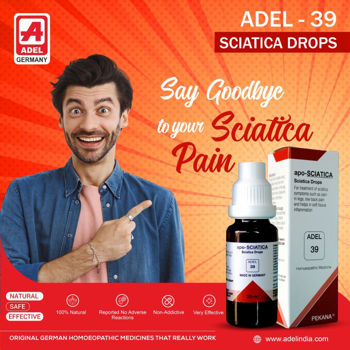 ADEL 39 Sciatica Pain Relief