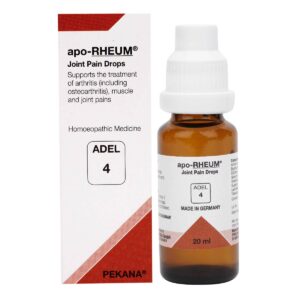 ADEL - 4 apo-RHEUM Drops | Homoeopathic drops for Joint Pain