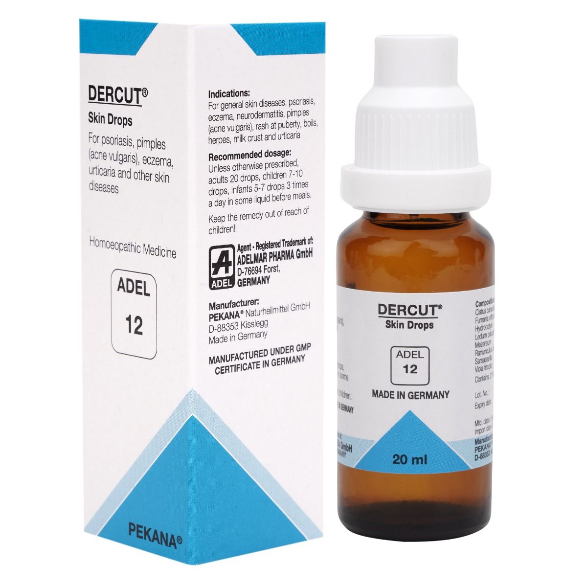 Adel 12 Psoriasis Acne Pimple Drops