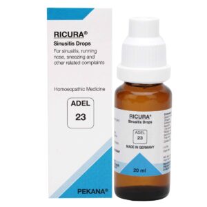 Adel 23 Ricura Drops Homeopathic Medicine for Sinusitis