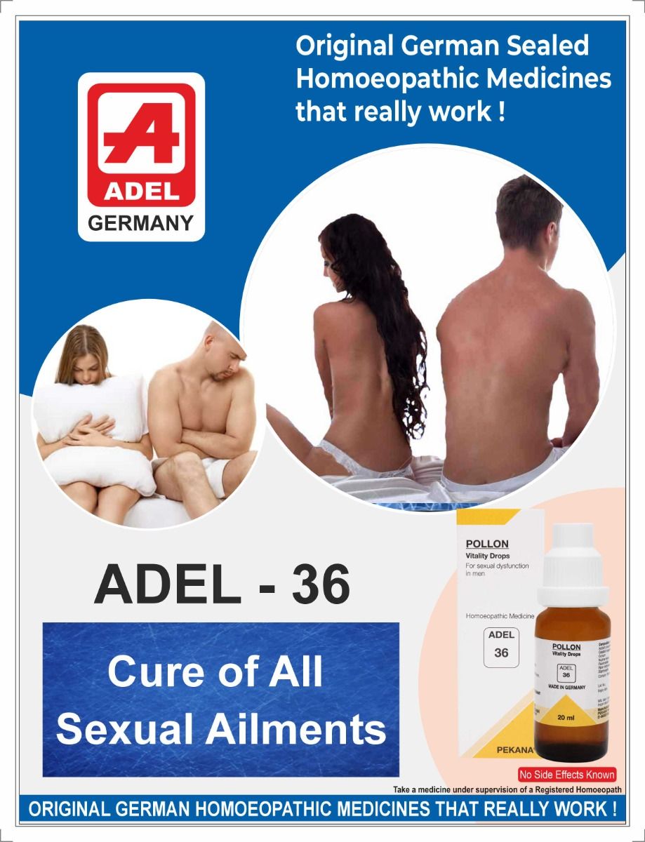 Adel 36 Homeopathic Medicine for Early Ejaculation