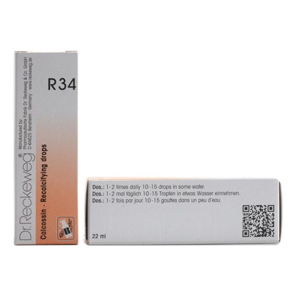 Reckeweg R34 recalcifying drops