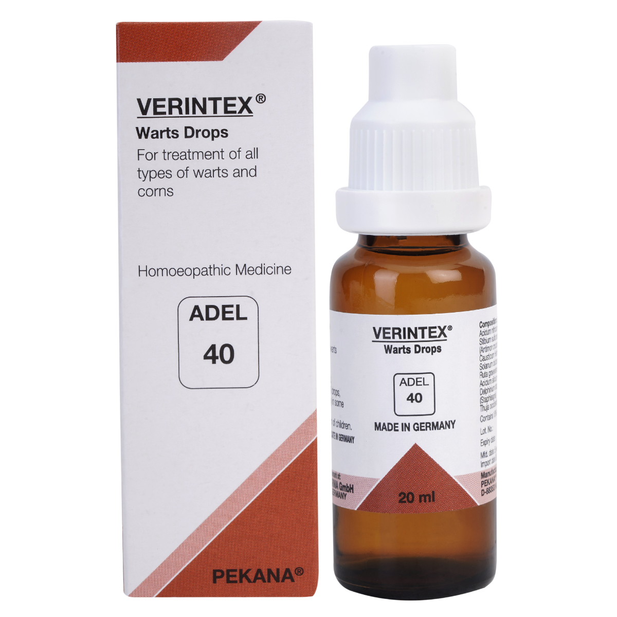 ADEL 40 Verintex Drop Warts Drops