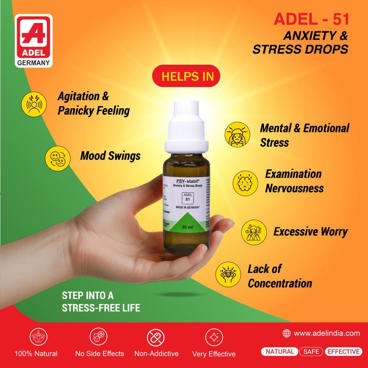 ADEL 51 Psy-Stabil Drops Anxiety & Stress Drops