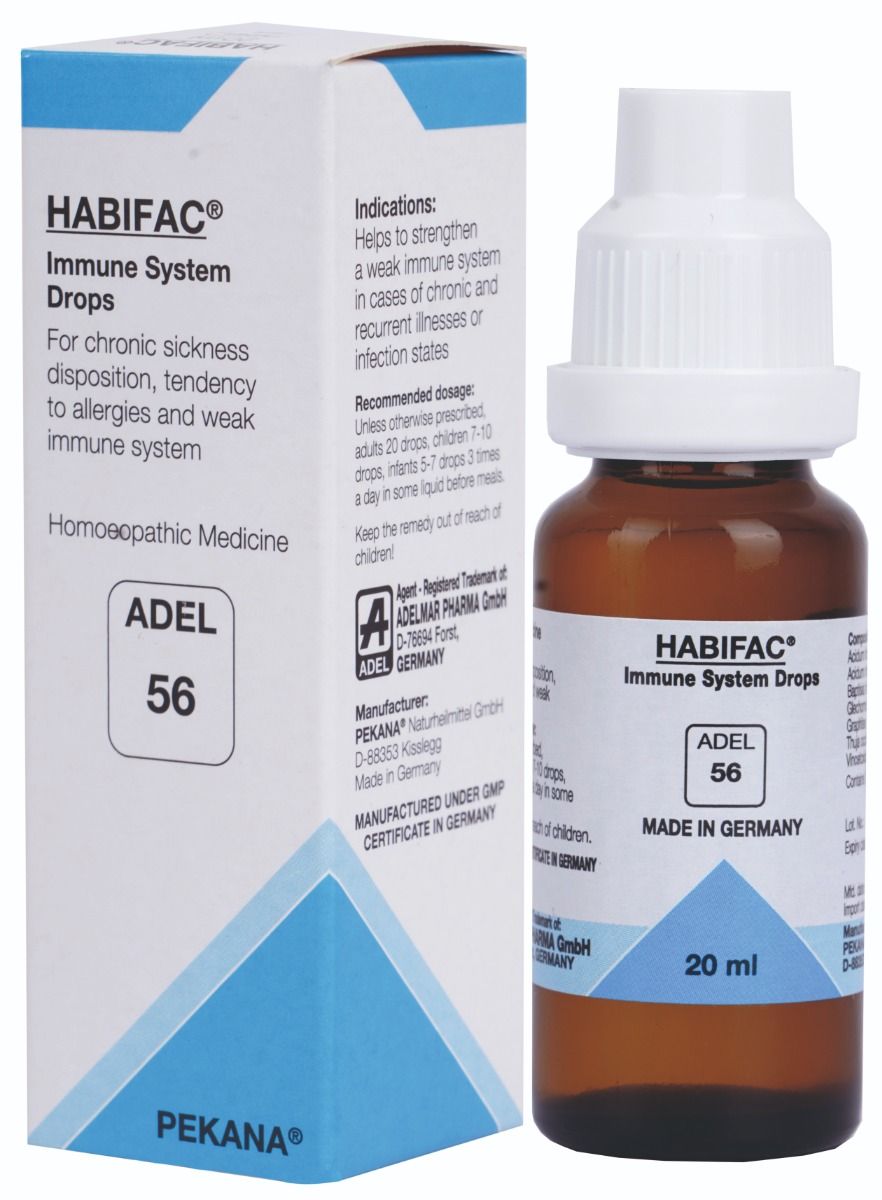 ADEL 56 HABIFAC Drops Immune System Drops