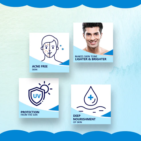 Bakson's Sunny Herbals Sunny Herbals Glamour Cream for Reducing Dark Spots For Men