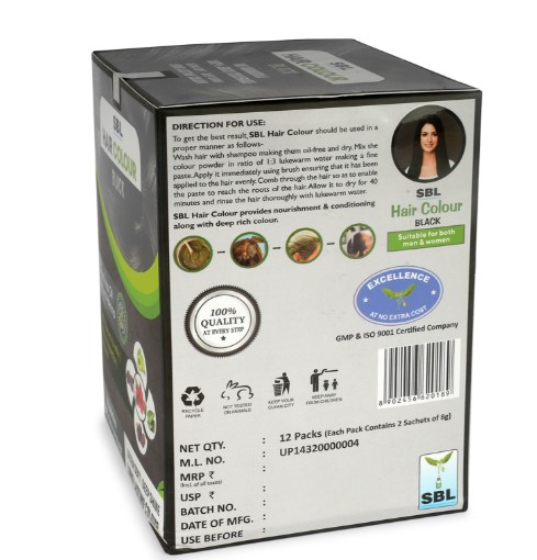 Black Hair color SBL