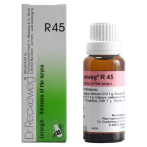 Dr. Reckeweg R45 Laryngin-illnesses Of The Larynx Drop
