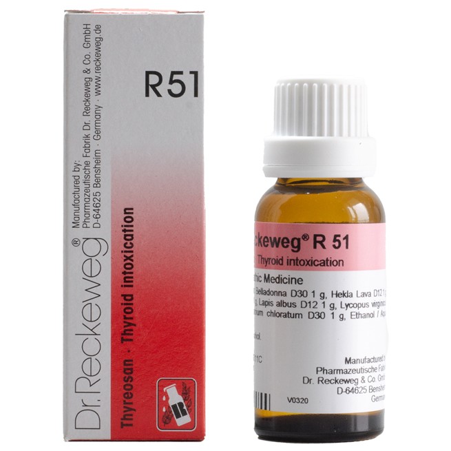 Dr. Reckeweg R51 Thyroid Intoxication Drop