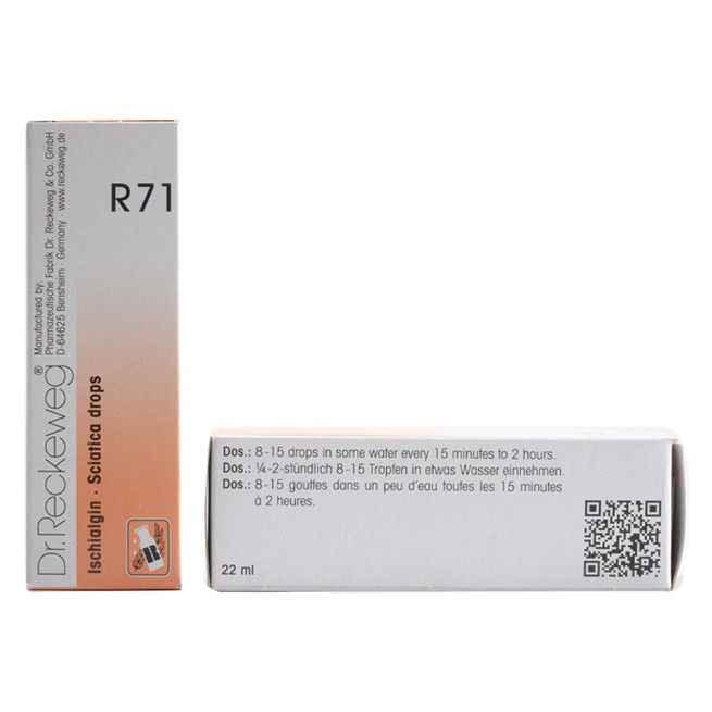 Dr. Reckeweg R71 Sciatica Drop For Pain Relief