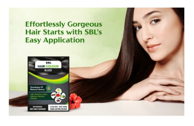 SBL Hair Colour Black Use