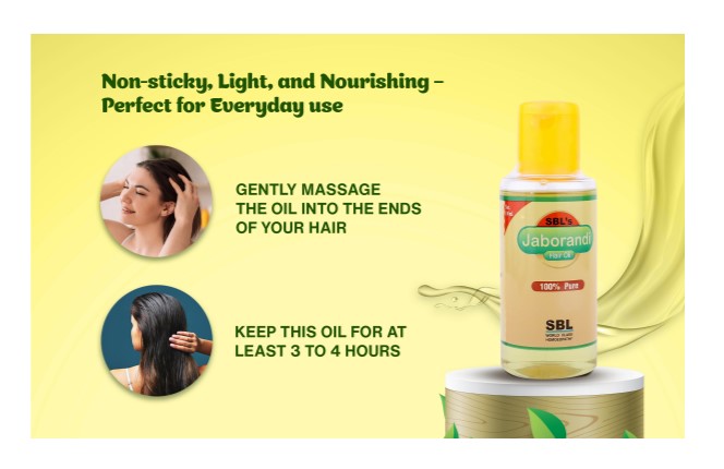 SBL Non Sticky Jaborandi Hair oil