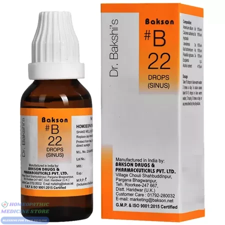 Bakson B22 Sinus Drop