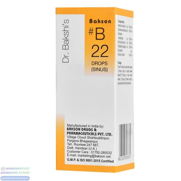 Bakson B22 Sinus Drop