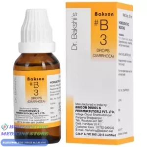 Bakson's B3 Diarrhoea Drop