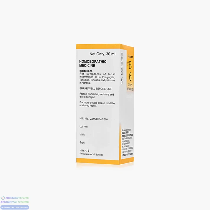 Bakson B6 Inflammation Drops