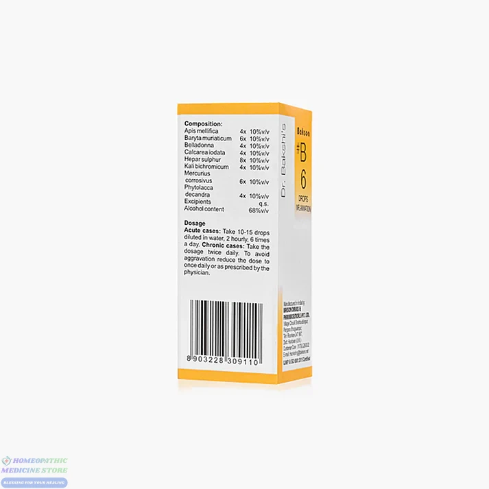 Bakson B6 Inflammation Drops