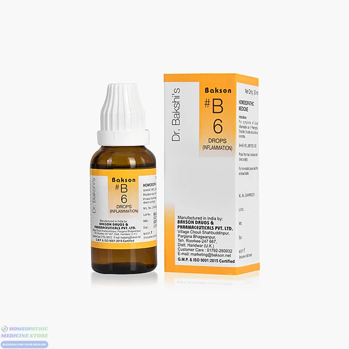 Bakson B6 Inflammation Drops