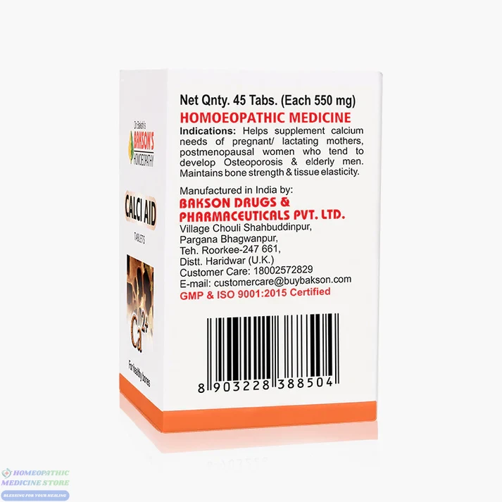 Bakson's Homoeopathy Calci Aid Tablet
