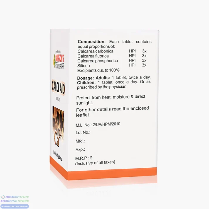 Bakson's Homoeopathy Calci Aid Tablet