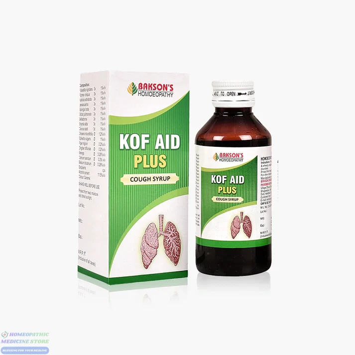 Bakson's Homoeopathy Kof Aid Plus Cough Syrup