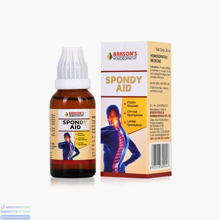 Bakson's Homoeopathy Spondy Aid Drop