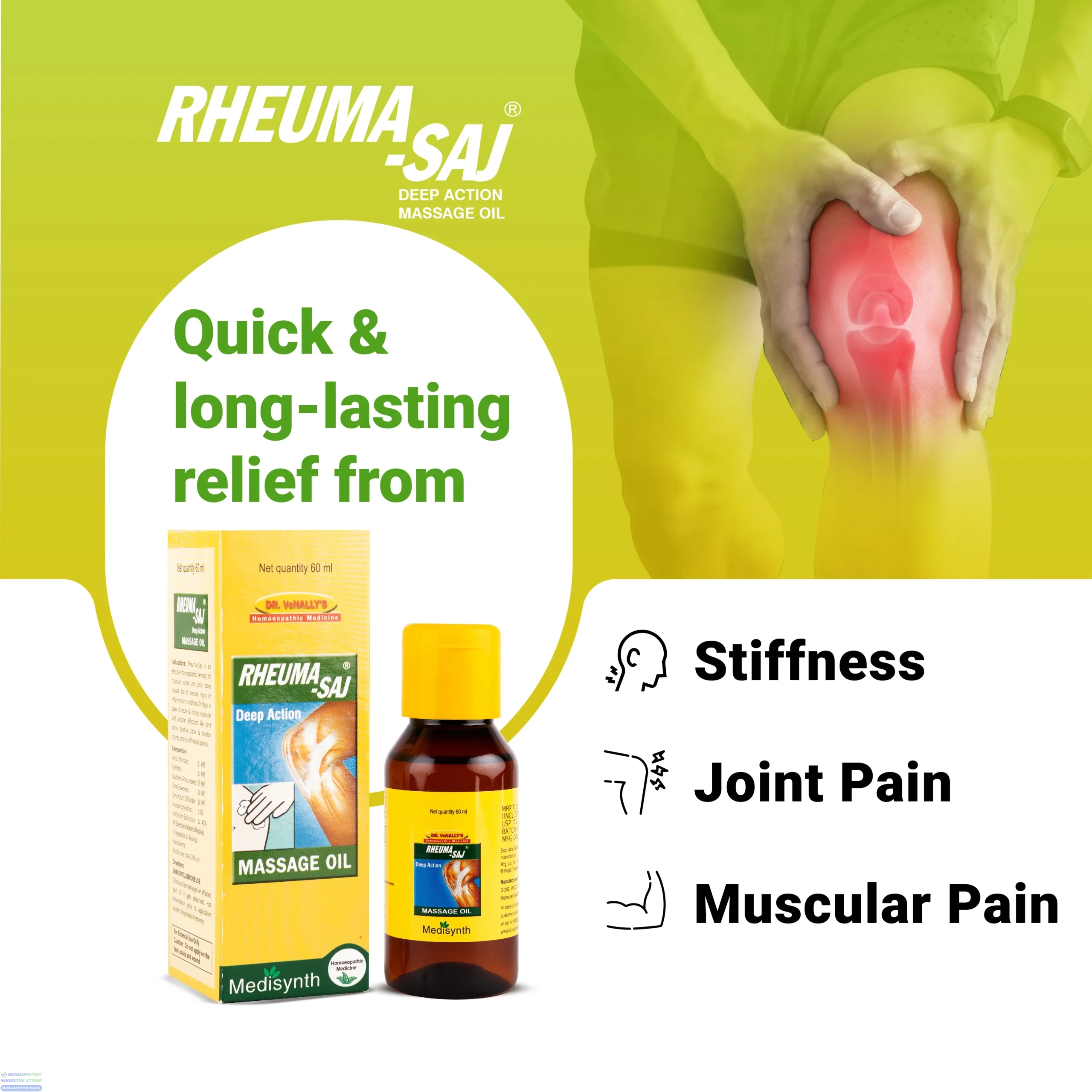 Medisynth Rheuma-Saj Massage Oil