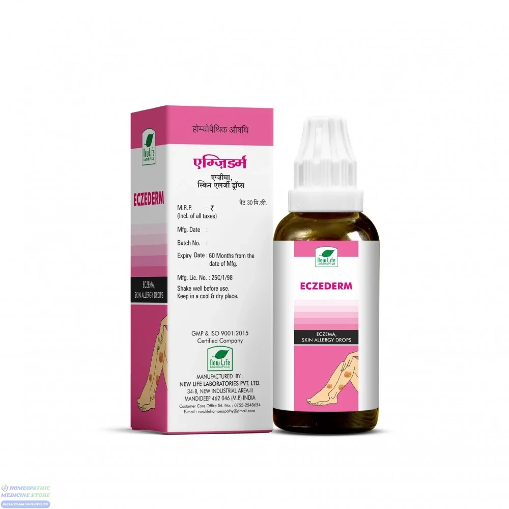 New Life Eczederm Drops use