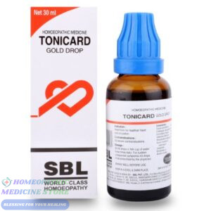 SBL Tonicard Gold Drop Homeopathic Medicine