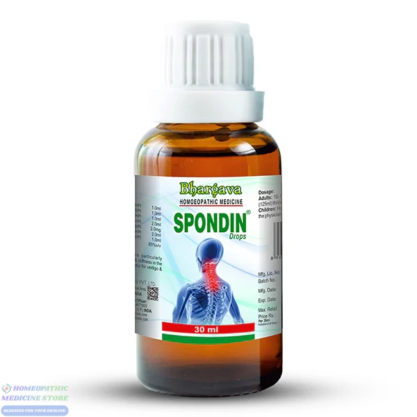 Bhargava Spondin Drops | For Pain Relief from Neck & Shoulder