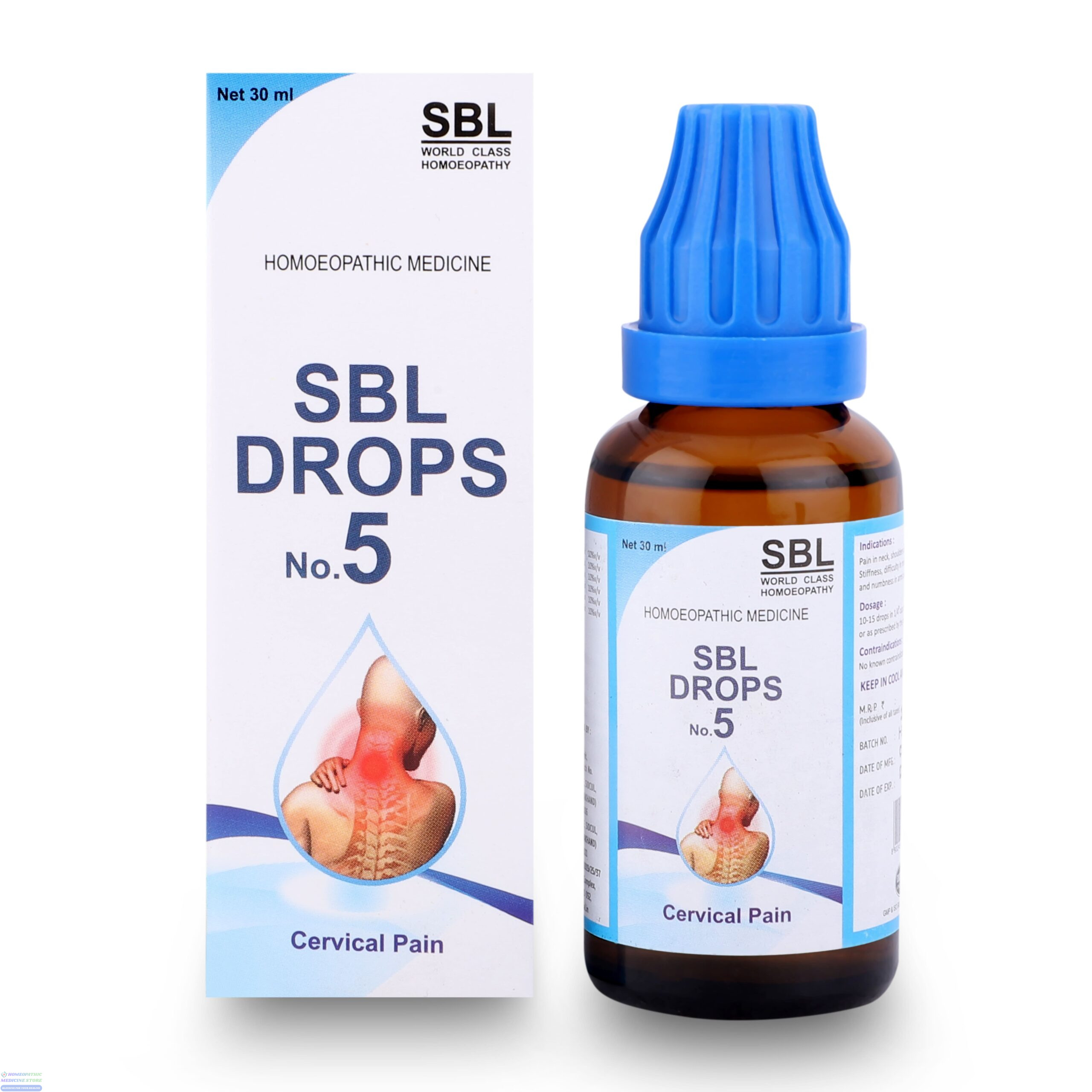 SBL Drops No. 5 (For Cervical Pain)