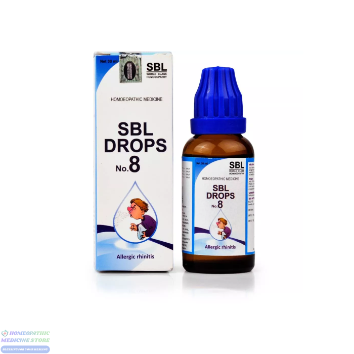 SBL Drops No. 8 ( For Allergic Rhinitis)