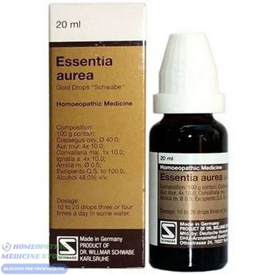 Dr willmar schwabe German essentia aurea